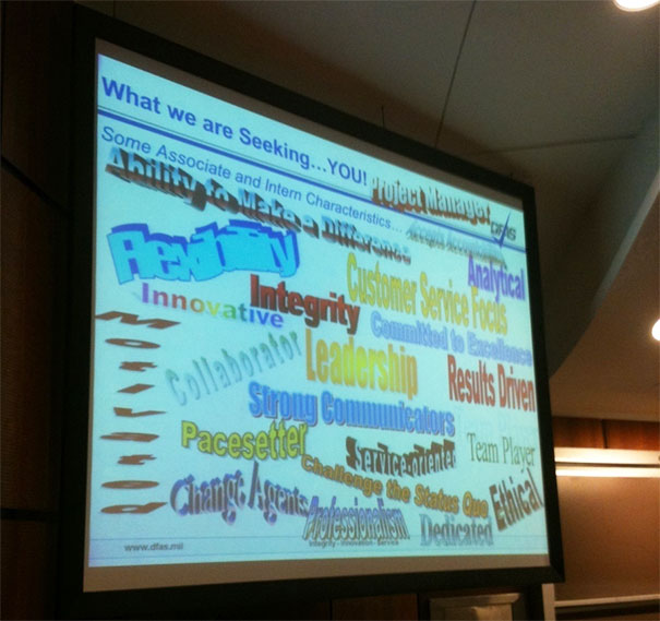 Funny presentation about what we are seeking