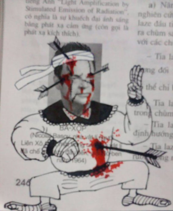 Funny Textbook Drawing