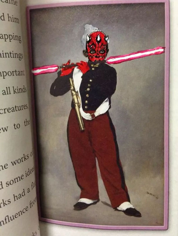 Funny Textbook Drawing