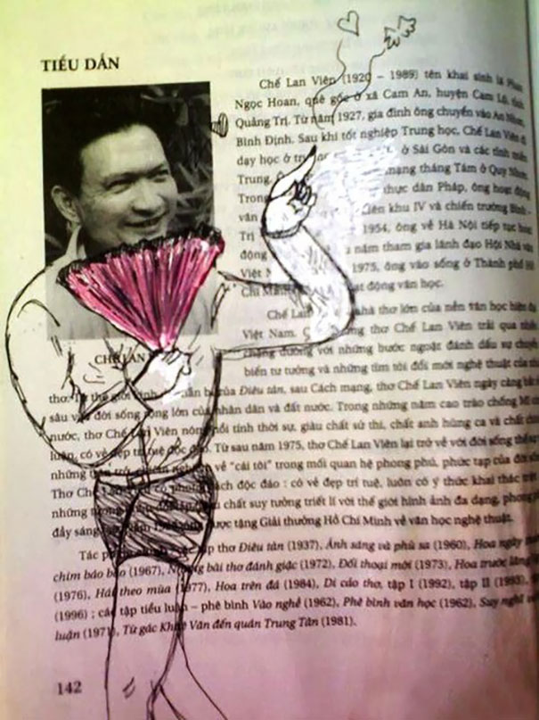 Funny Textbook Drawing