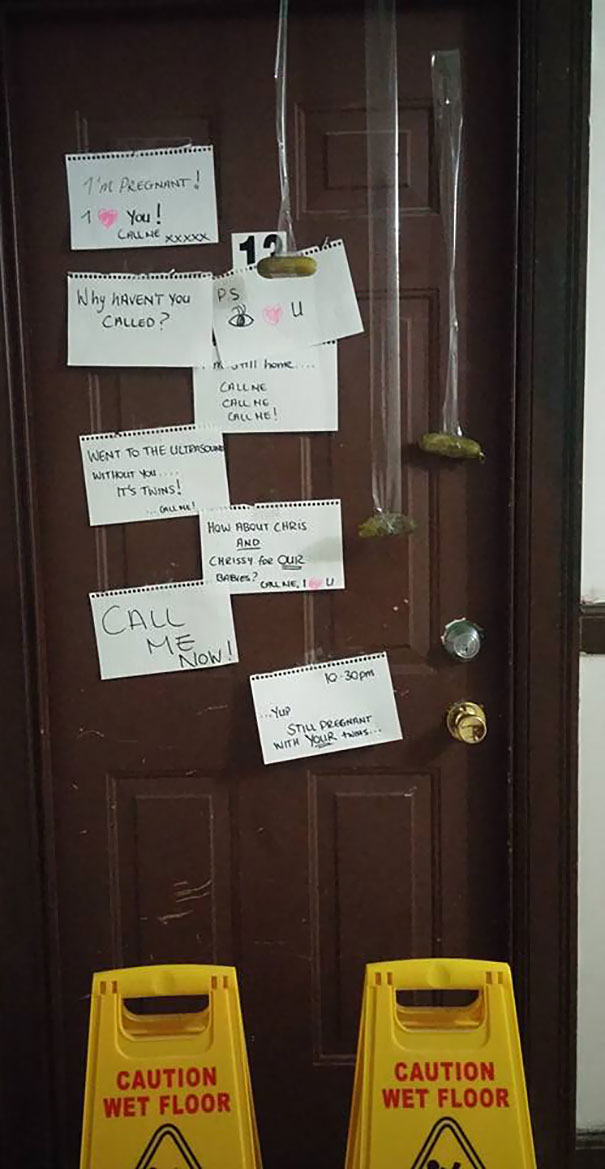 I Think My Neighbour Fucked Up. Yes, Those Are Pickles