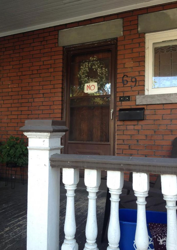 Yesterday My Neighbour Decided Enough Was Enough