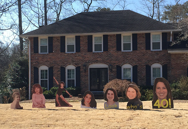 Saw This Is My Neighbors Yard Today