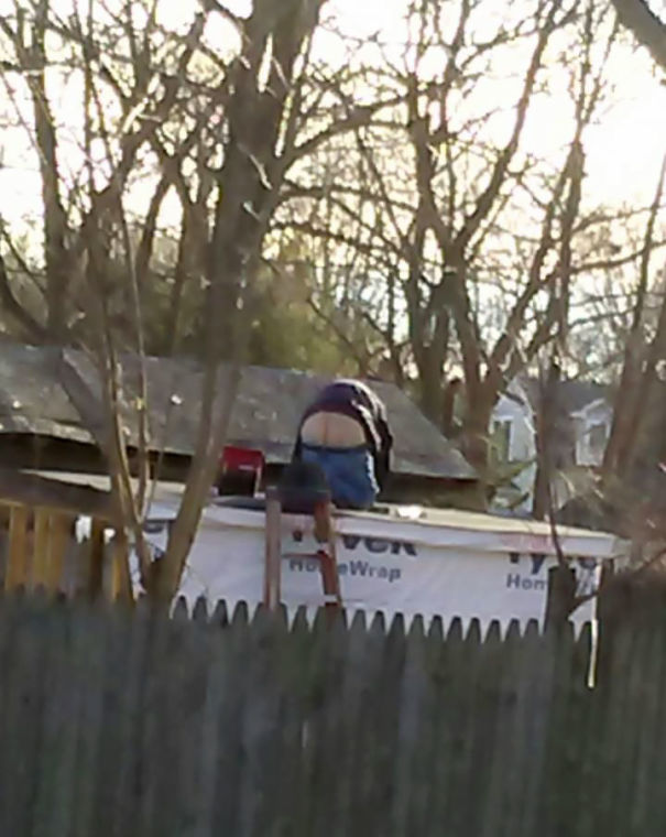 Beautiful Moon Over My Neighbor's House