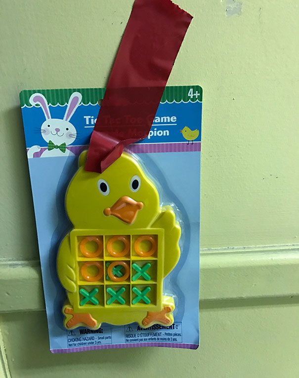 This Was Taped To My Door. I Was Home For Less Than 30 Minutes. I Don't Know My Neighbors. I Have No Idea What It Means