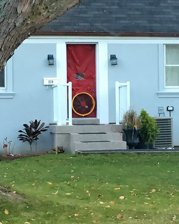 What The Heck Is Happening At My Neighbours House?