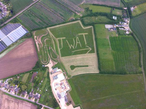 Someone Is Unhappy With Their Neighbour