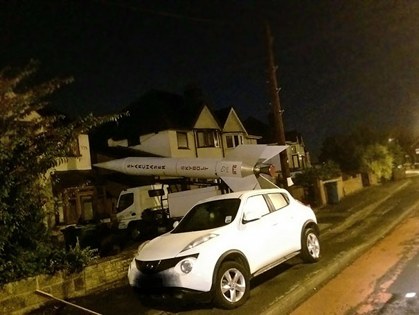 Turns Out My Neighbour Has Declared War On Someone