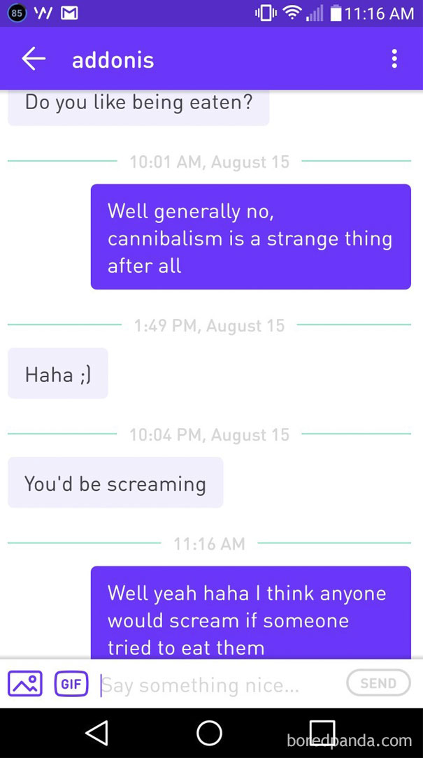 Thoughts On Cannibalism