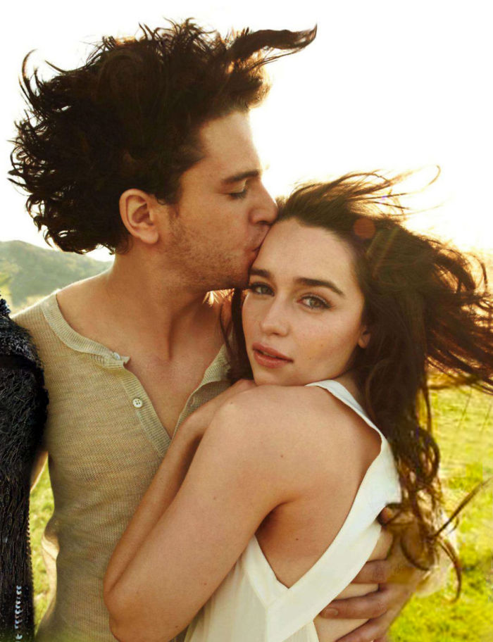 This Photoshoot Of Emilia Clarke And Kit Harington Kissing Is Going Viral, And We All Know What That Means This Photoshoot Of Emilia Clarke And Kit Harington Kissing Is Going Viral, And We All Know What That Means