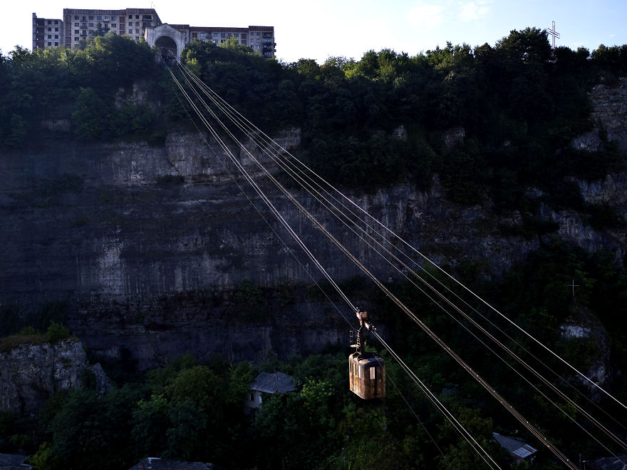 A Cable Car In Chiatura