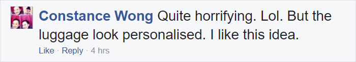 People Are Laughing At This Luggage Cover That Uses Giant Pic Of Your Face But It's Actually Genius People Are Laughing At This Luggage Cover That Uses Giant Pic Of Your Face But It's Actually Genius
