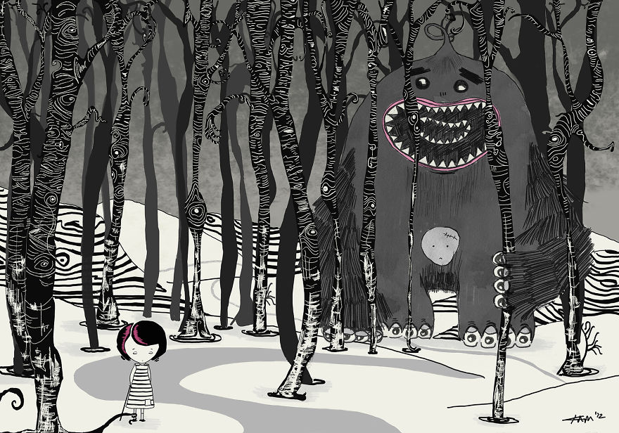 I Document The Progression Of My Rare Disease In Heartbreaking Illustrations I Document The Progression Of My Rare Disease In Heartbreaking Illustrations