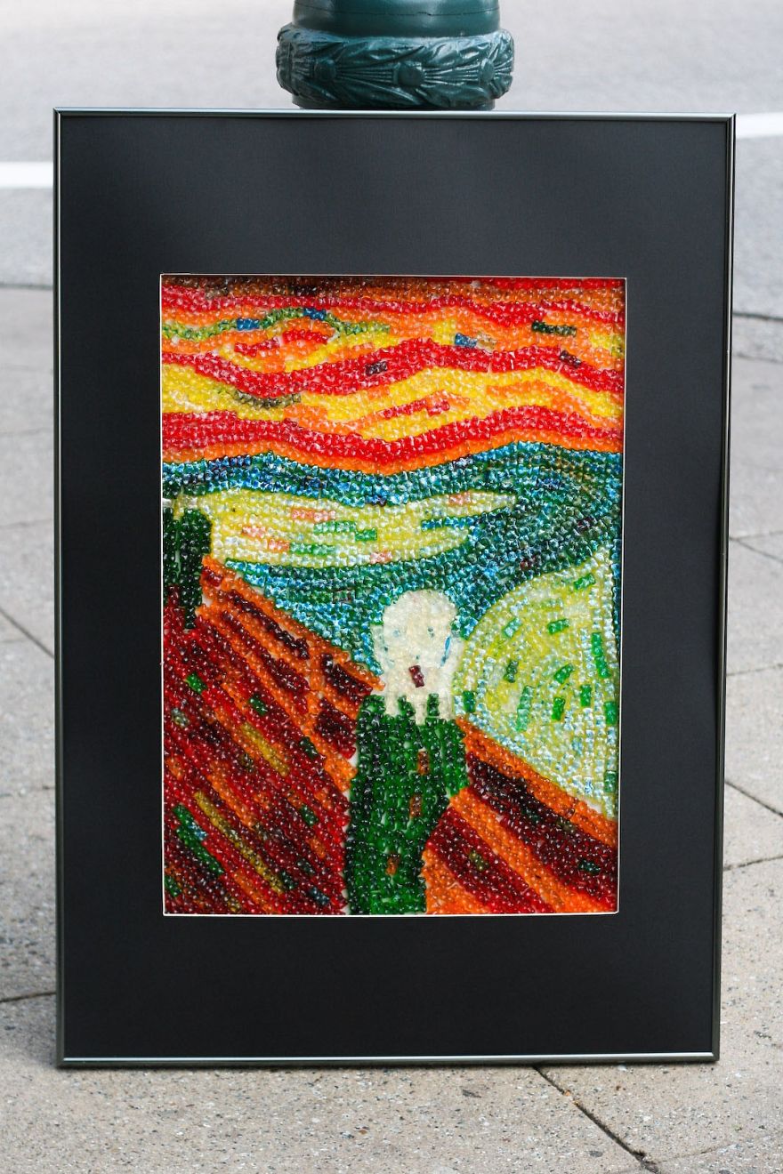 I Made Art Out Of 100,000+ Gummy Bears