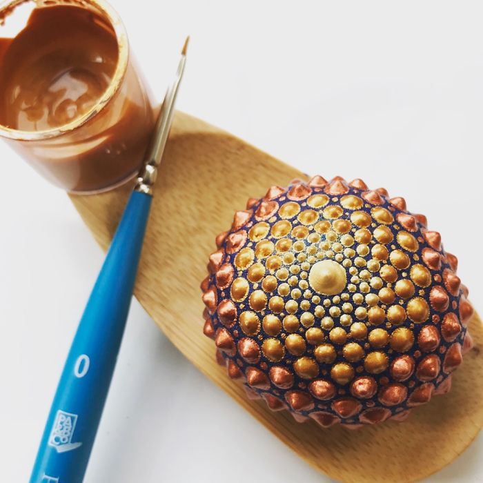 Unique 3D Mandala Stones Unique 3D Mandala Stones