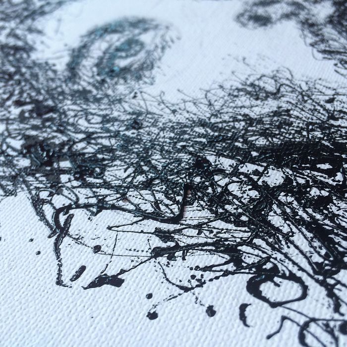 I'm A Nurse And I Use Syringes To Paint In My Free Time