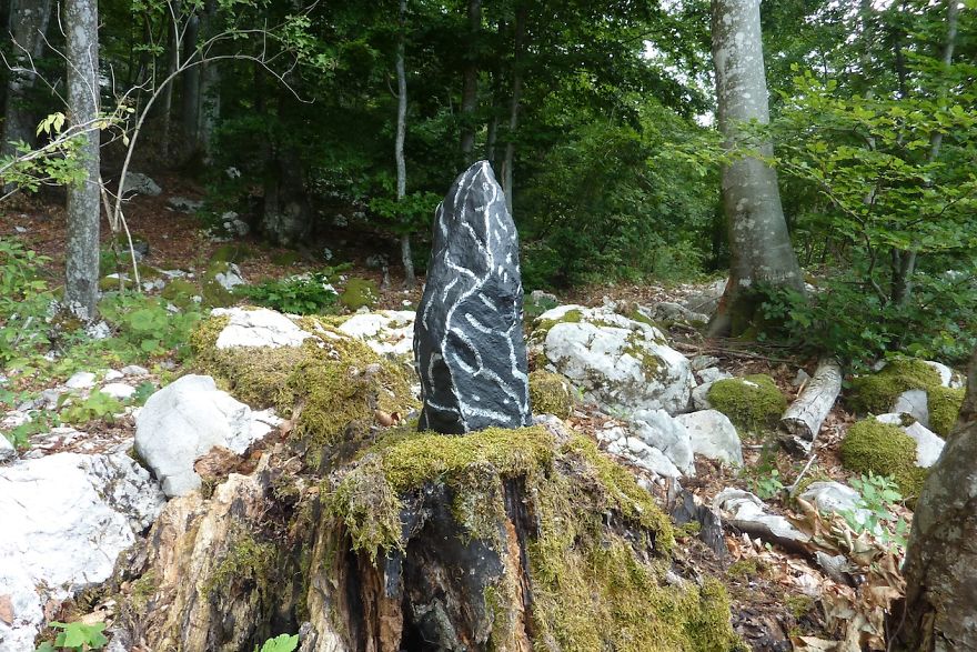 I Spent Three Years On A Croatian Mountain To Make This Contemporary Rock Art I Spent Three Years On A Croatian Mountain To Make This Contemporary Rock Art