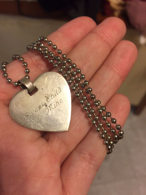 Throwing Out An Old Couch I Found A Necklace I Lost 2 Years Ago From Mom