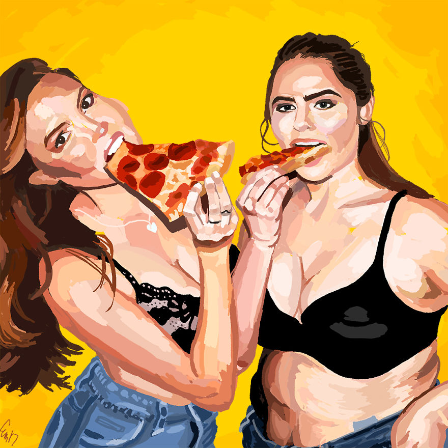 He Promotes The Dignity Of All Bodies In His Paintings