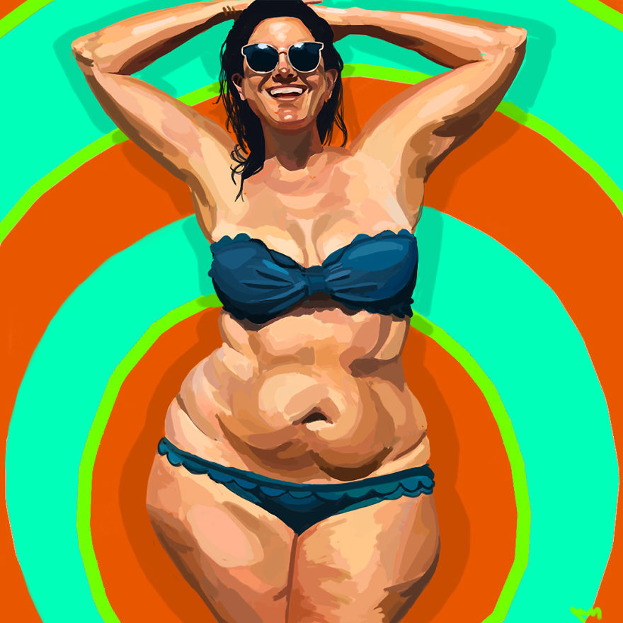 He Promotes The Dignity Of All Bodies In His Paintings