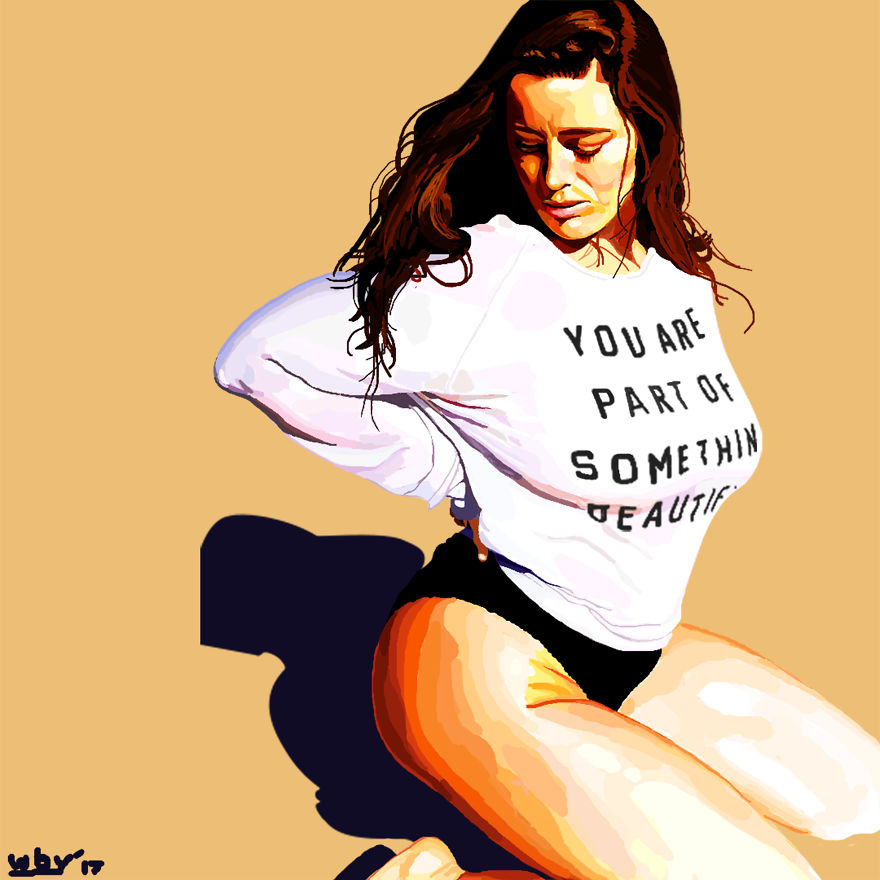 He Promotes The Dignity Of All Bodies In His Paintings