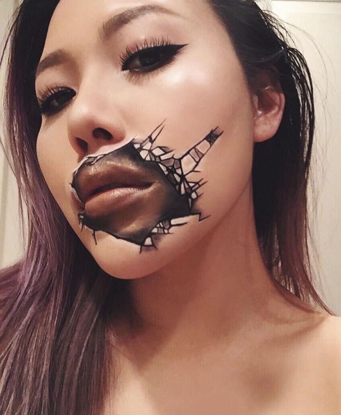 Optical-illusion-make-up-mimi-choi
