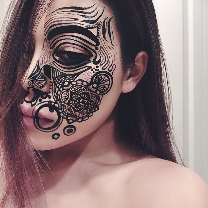 Optical-illusion-make-up-mimi-choi