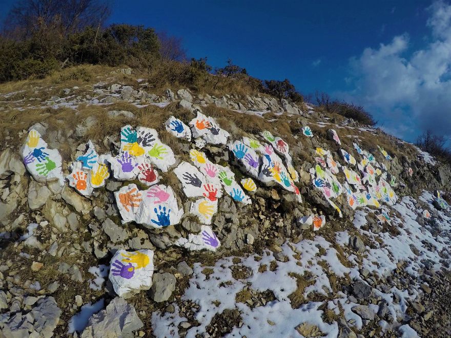 I Spent Three Years On A Croatian Mountain To Make This Contemporary Rock Art