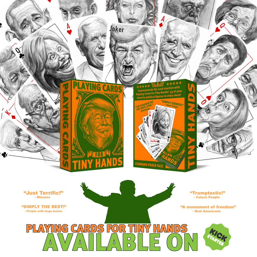 This Artist Spent 130 Hours Drawing Hilarious Political Caricatures And Here Are The Results