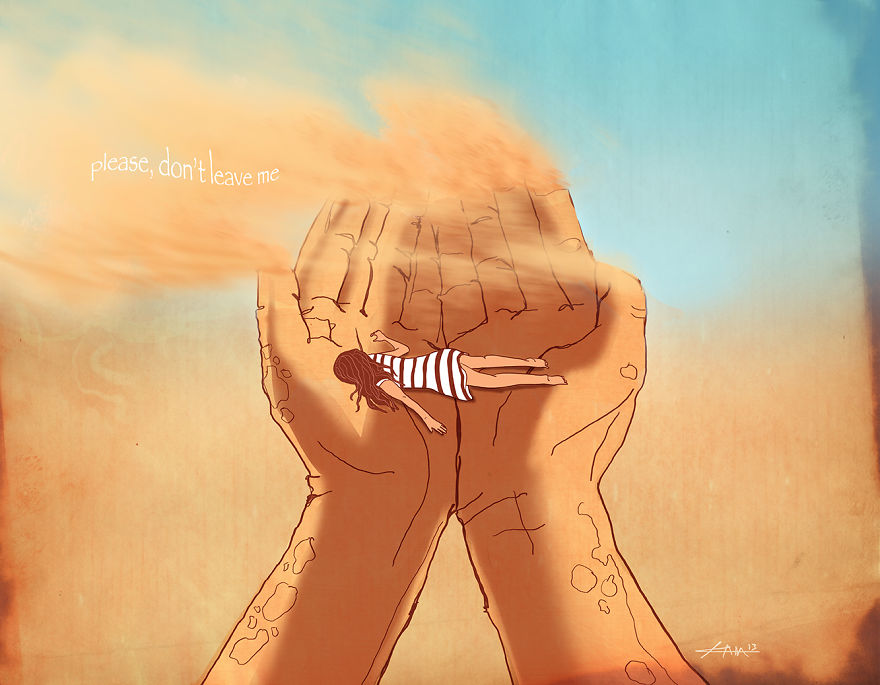 I Document The Progression Of My Rare Disease In Heartbreaking Illustrations I Document The Progression Of My Rare Disease In Heartbreaking Illustrations