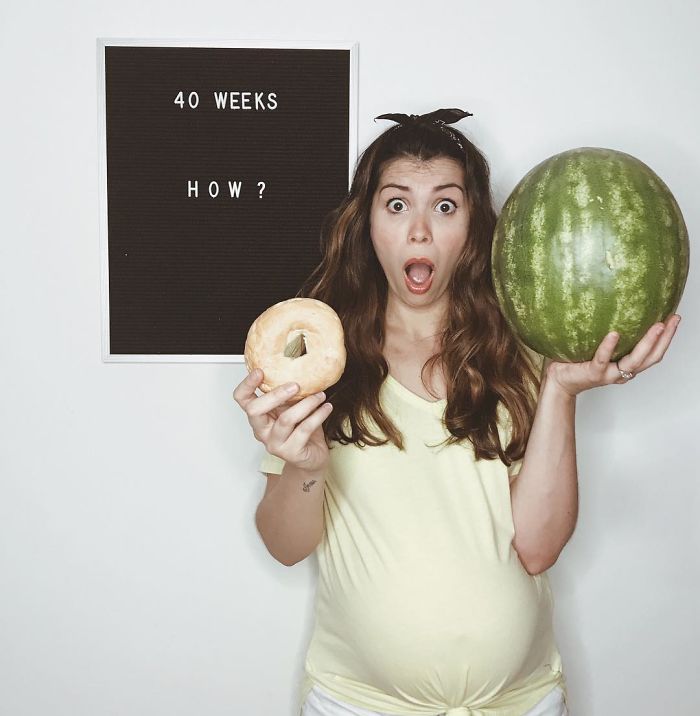 Creative Mom Reveals The Struggles Of Being Pregnant From Week To Week In Hilariously Honest Pics