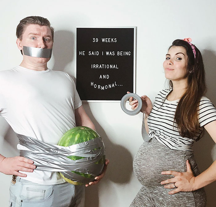 Creative Mom Reveals The Struggles Of Being Pregnant From Week To Week In Hilariously Honest Pics
