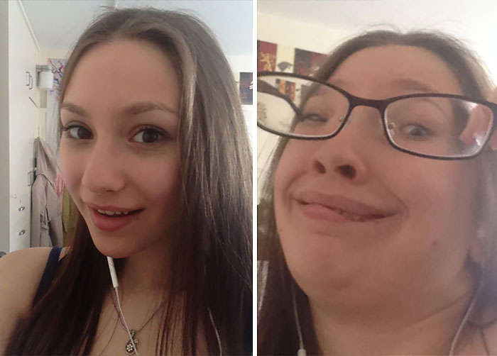 Noticed Something While Putting My Glasses On This Morning