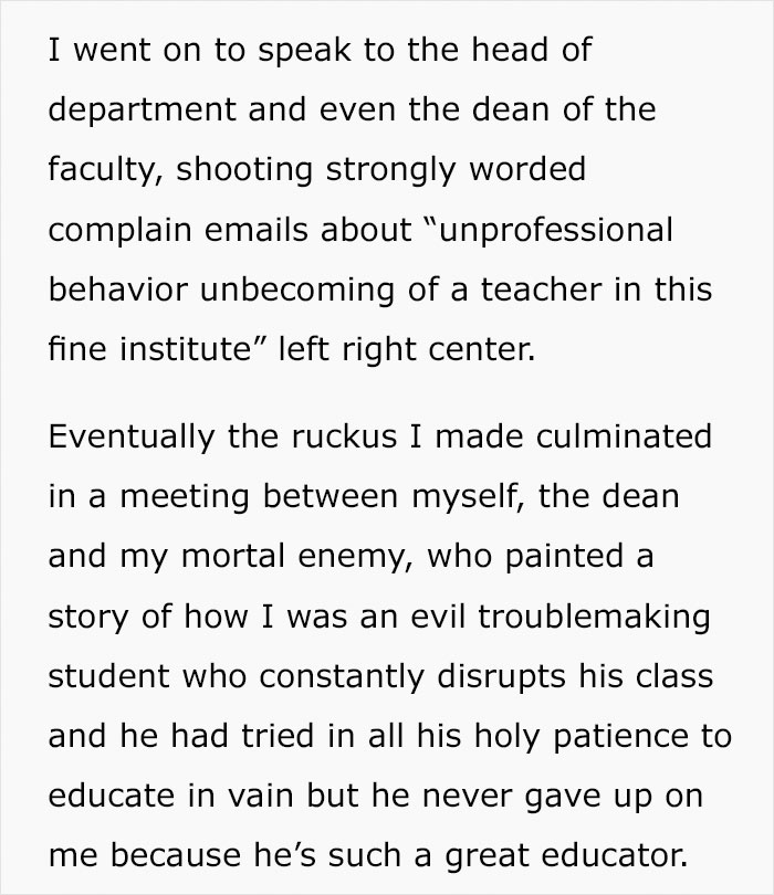 Teacher Refuses To Lend Student A Pen During Exam, So He Plans Brutal Revenge That Gets His Teacher Fired Teacher Refuses To Lend Student A Pen During Exam, So He Plans Brutal Revenge That Gets His Teacher Fired
