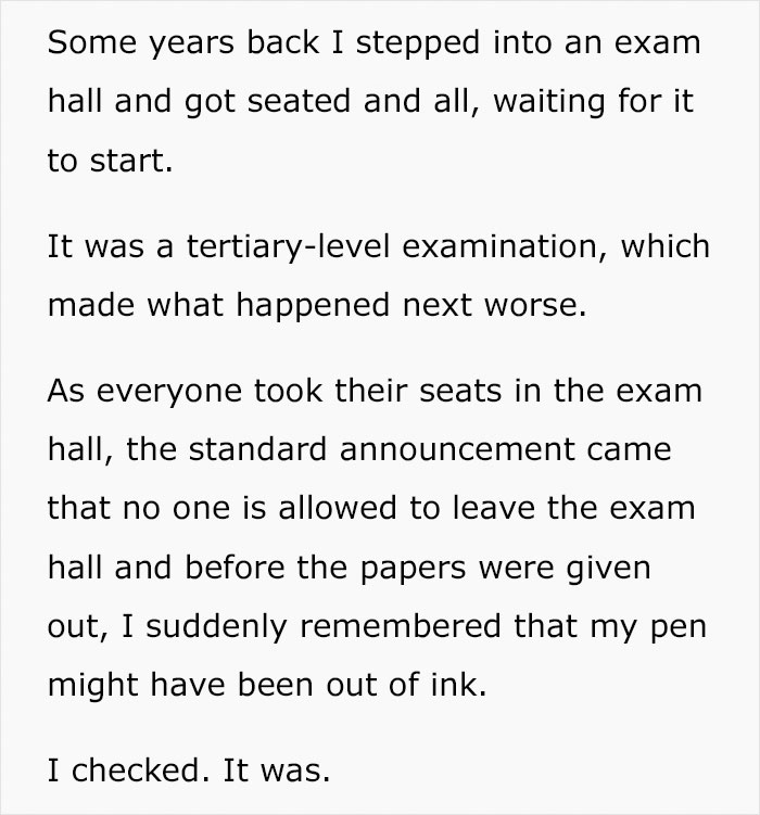Teacher Refuses To Lend Student A Pen During Exam, So He Plans Brutal Revenge That Gets His Teacher Fired