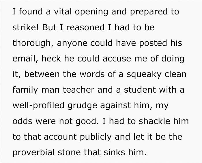 Teacher Refuses To Lend Student A Pen During Exam, So He Plans Brutal Revenge That Gets His Teacher Fired
