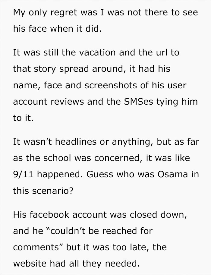 Teacher Refuses To Lend Student A Pen During Exam, So He Plans Brutal Revenge That Gets His Teacher Fired Teacher Refuses To Lend Student A Pen During Exam, So He Plans Brutal Revenge That Gets His Teacher Fired