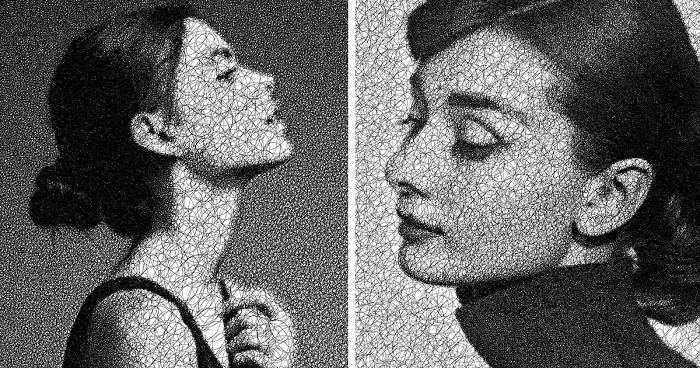 I Wrote An Algorithm That Scribbles Drawings Using A Single Line