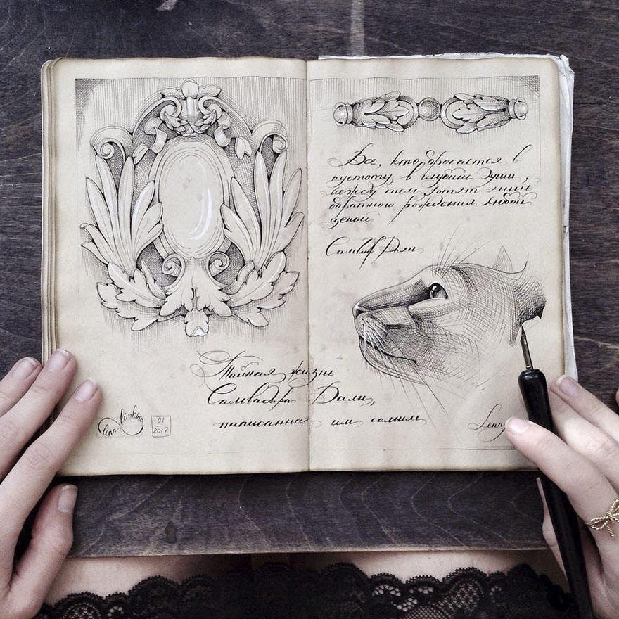 Sketchbook-drawings-elena-limkina-russia