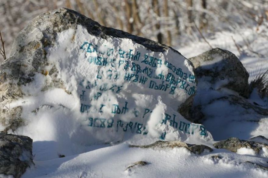 I Spent Three Years On A Croatian Mountain To Make This Contemporary Rock Art I Spent Three Years On A Croatian Mountain To Make This Contemporary Rock Art