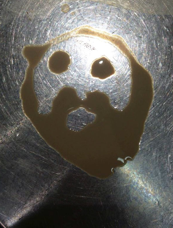Totally Legitimate Jesus In My Coffee Spill