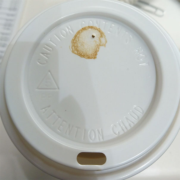 My Coffee Stain Made A Bird