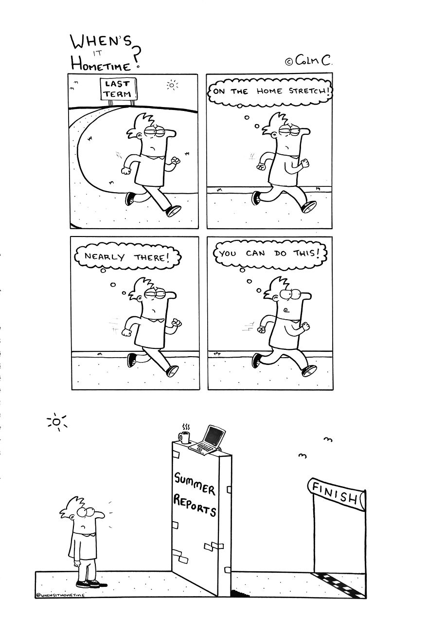 A Primary School Teacher Draws His Teaching Experience In Hilarious Comics!