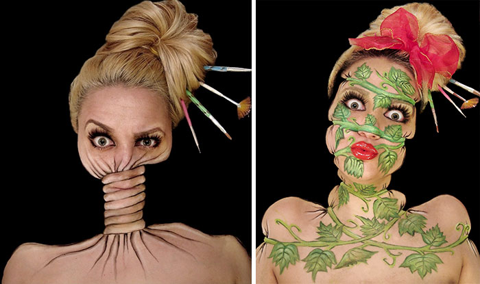 I Spend Up To 12 Hours To Create These Twisted Illusions On My Face