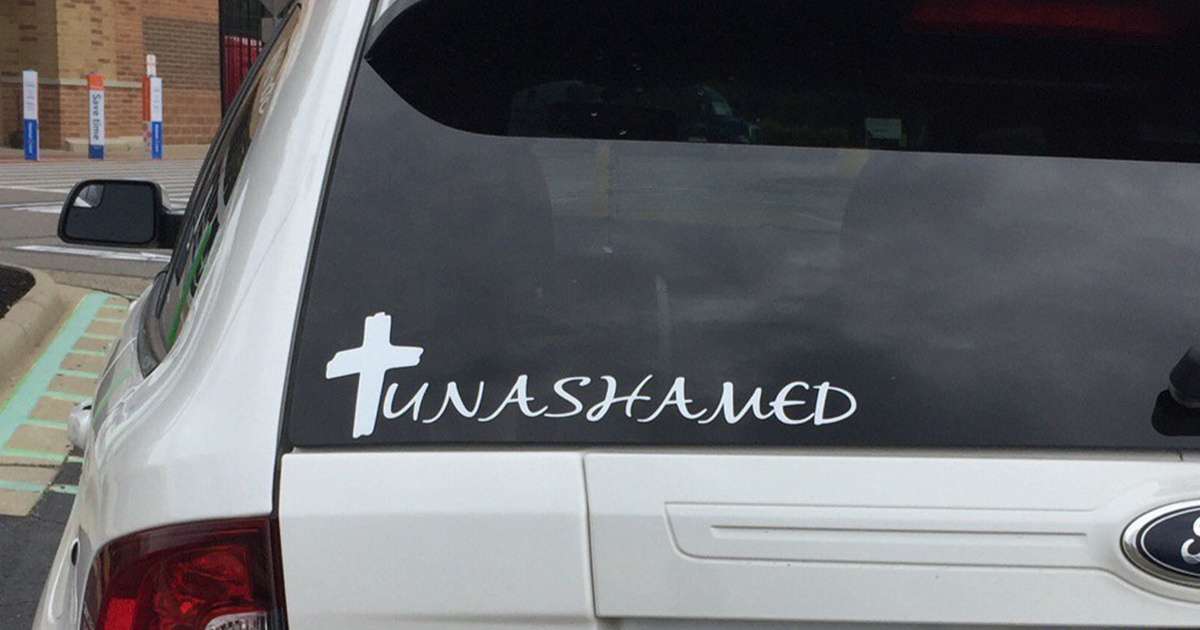 Design Fail On This Religious Bumper Sticker Is Going Viral, And Internet’s Reactions Are Hilarious