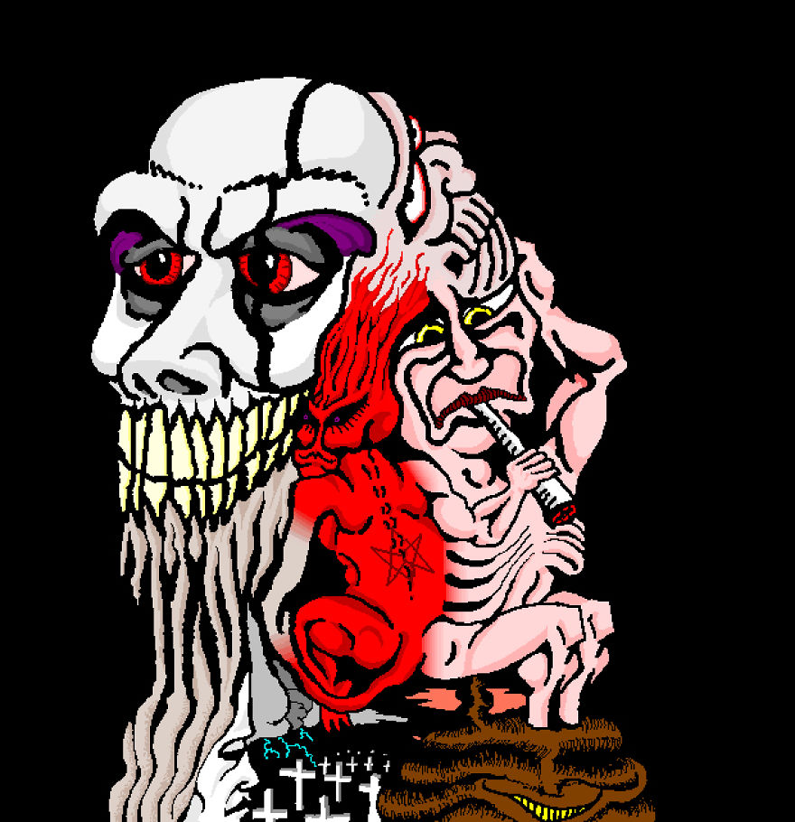 Ms Paint's Death Triggered Me To Dig Up The 250 Ms-paintings I Made As A 16yo Kid 13 Years Ago