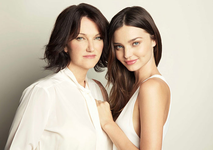 Therese Kerr With Daughter Miranda Kerr