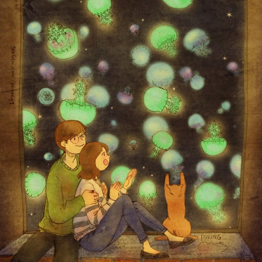 Illustration How Love Is In Everyday Life Illustration How Love Is In Everyday Life