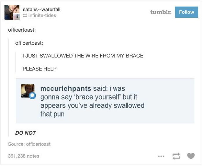 10 Tumblr Pun Posts That'll Make You Groan
