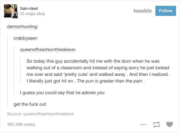 10 Tumblr Pun Posts That'll Make You Groan